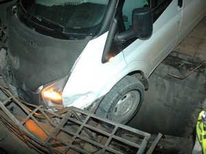 Hakkari’de trafik kazası bir yaralı