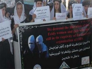 Hewler’de Şengal katliamı protesto edildi