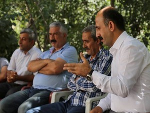 Akdoğan Ağaçdibi köyünü ziyaret etti
