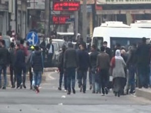 Diyarbakır'da olaylar çıktı 1 yaralı