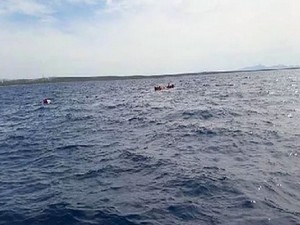 Sisam adasında tekne battı 5 ölü