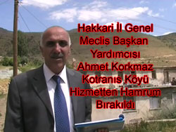 KOTRANİS KÖYÜ AÇLIĞA MAHKUM EDİLDİ
