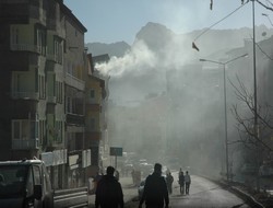Hakkari'de hava kirliliği