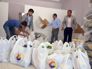Yüksekova'da 3 bin aileye gıda yardımı yapıldı