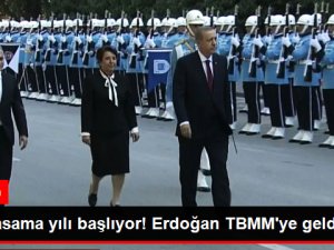 Yeni Yasama Yılı Başlıyor! Erdoğan TBMM'ye Geldi