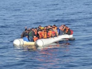 Yunanistan'a gitmeye çalışan 16 göçmen yakalandı!