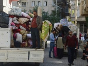 Diyarbakır Bağlar'da göç başladı
