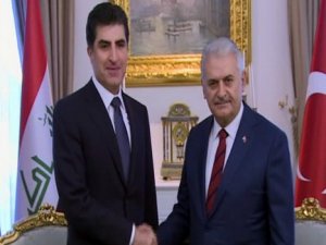 Neçirvan Barzani Başbakan'la bir araya geldi!
