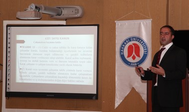 Hakkari'de İş Sağlığı ve Güvenliği” semineri düzenlendi