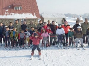 Yüksekovalı çocuklara kayak eğitimi!
