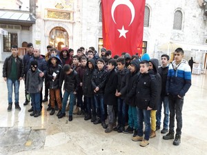 Hakkarili 40 öğrenci İstanbul gezisinde!