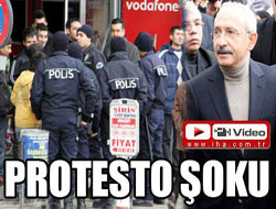 Kılıçdaroğlu'na protesto şoku!