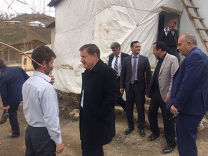 Özbek'ten Geçitli, grup köylerine referandum ziyareti!