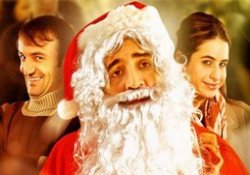 HAKKARİ'Lİ SANATÇI  NOEL BABA OLDU
