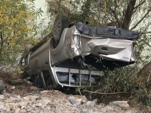 Hakkari Erziki mevkisinde trafik kazası 1 yaralı!