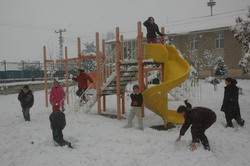KIŞ ORTASINDA PARK KEYFİ