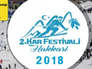 Hakkari'de 2.kar festivali heyecanı