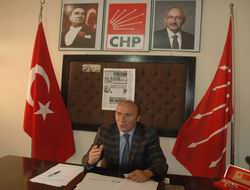 CHP İl Başkanı başbakana yüklendi