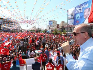 Erdoğan: Van'da halka seslendi