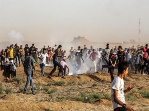 İsrail askeri saldırdı: 89 yaralı