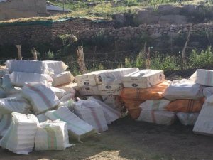 10 bin 650 paket kaçak sigara ele geçirdi