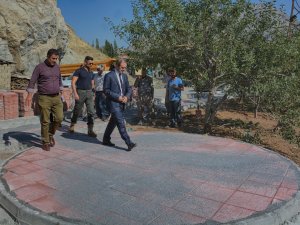 Başkan Epcim, yeni park inşaat çalışmalarını denetledi