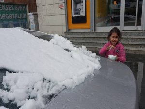 Bitlis'te kar yağışı etkili olmaya başladı