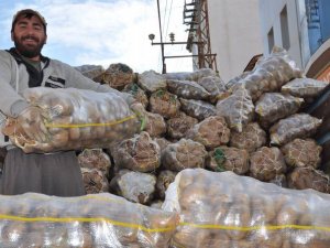 Yüksekova'da günde 10 ton patates satılıyor