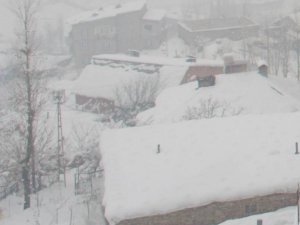 Hakkari'de karla mücadele sürüyor