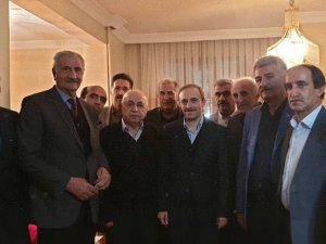 Başkan Epcim, Erdoğan ailesine misafir oldu