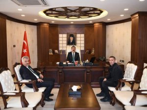 THK Başkanı Kahraman'dan Vali Akbıyık'a ziyaret