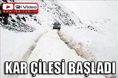 YILIN İLK KARI ERZURUMA YAĞDI