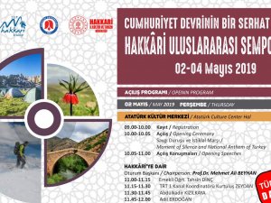 Hakkari’de “Uluslararası Sempozyum” başlıyor
