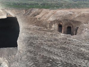 Kapadokya'da yeraltı şehri bulundu