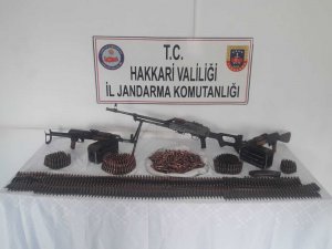 Şemdinli'de silah ve mühimmat ele geçirildi