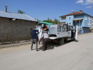 Mahallelere çöp konteynerleri bırakıldı