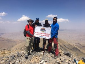 3 bin 780 metre yükseklikteki Mor Dağı’na tırmanış