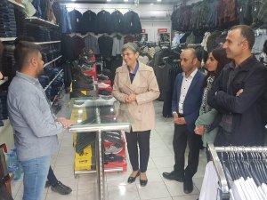 HDP milletvekilleri esnafları ziyaret etti
