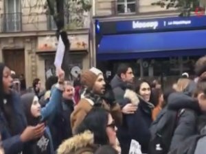 Fransa'da İslam nefretine karşı yürüyüş
