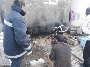 Yüksekova’da korkutan yangın