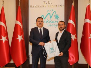 TÜGVA Başkanı Can'dan Vali Akbıyık'a ziyaret
