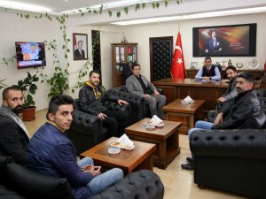 Başkan Yorulmaz'dan Müdür Aydın'a ziyaret