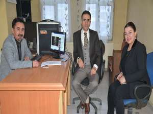 Vedaş’tan Gazeteci Taş'a ziyaret