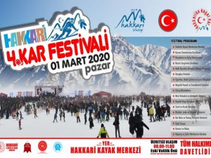Hakkari 4. Kar festivali başlıyor
