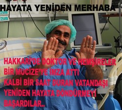 HAKKARİ DE BİR MUCİZE YAŞANDI