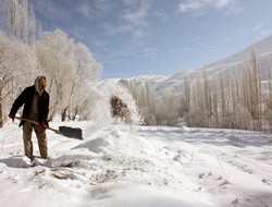 Yüksekova'dan kar manzaraları