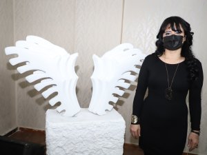 "Firdevs sağlam heykel sergisi" açıldı