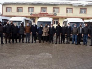 Yüksekova’da 14 şehir içi minibüs hizmete başladı