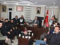 Başkan Özbek, gazetecilerle bir araya geldi