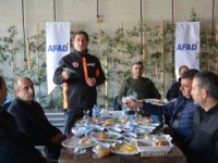 AFAD gazetecilerle kahvaltında bir araya geldi